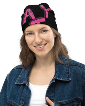 Balance Print Beanie